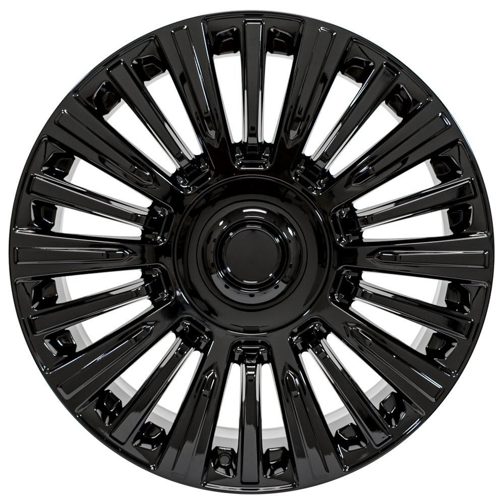 22" Replica Wheel fits Cadillac Escalade - CA92 Black 22x9