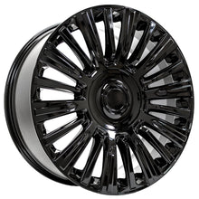 Load image into Gallery viewer, 22" Replica Wheel fits Cadillac Escalade - CA92 Black 22x9