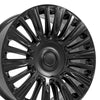 22" Replica Wheel fits Cadillac Escalade - CA92 Satin Black 22x9