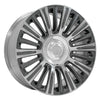 22" Replica Wheel fits Cadillac Escalade - CA92 Gunmetal with Polished Face 22x9