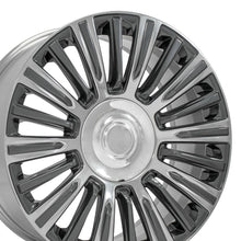 Load image into Gallery viewer, 22" Replica Wheel fits Cadillac Escalade - CA92 Gunmetal with Polished Face 22x9