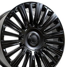 Load image into Gallery viewer, 24" Replica Wheel fits Cadillac Escalade - CA92 Satin Black 24x10