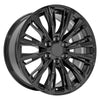 20" Replica Wheel fits Cadillac Escalade - CA93 Black 20x9