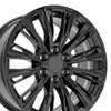 20" Replica Wheel fits Cadillac Escalade - CA93 Black 20x9