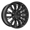 20" Replica Wheel fits Cadillac Escalade - CA93 Satin Black 20x9