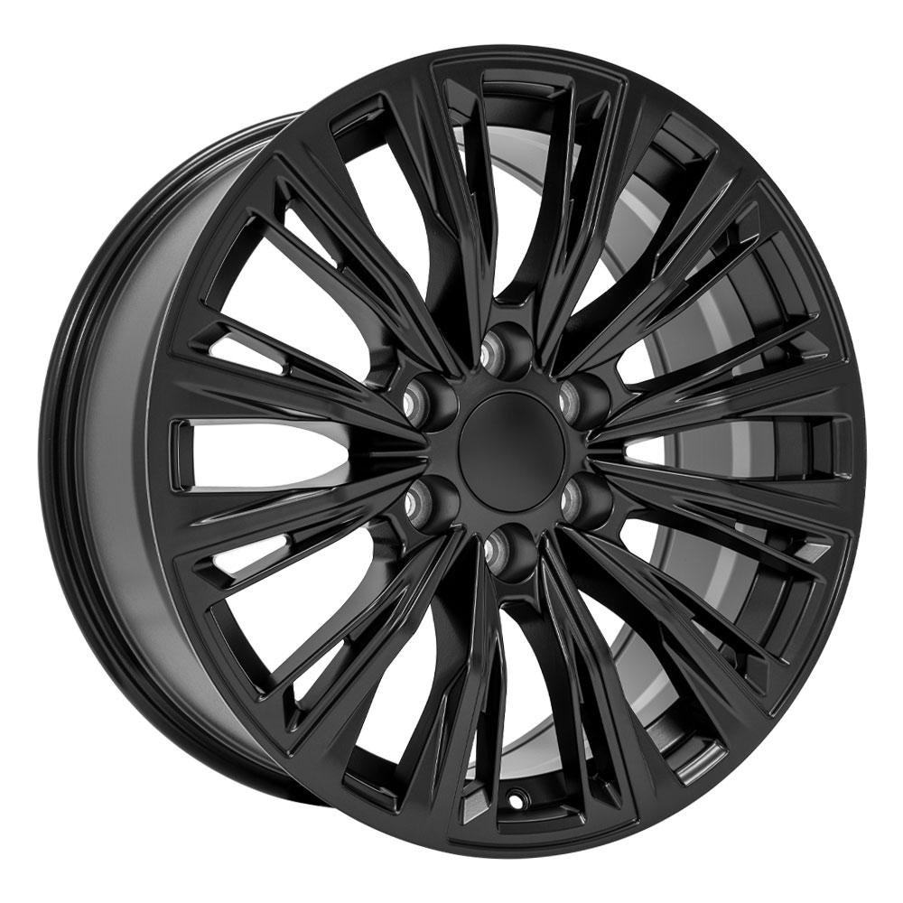 20" Replica Wheel fits Cadillac Escalade - CA93 Satin Black 20x9