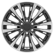 Load image into Gallery viewer, 20" Replica Wheel fits Cadillac Escalade - CA93 Gunmetal with Polished Face 20x9