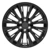 22" Replica Wheel fits Cadillac Escalade - CA93 Black 22x9
