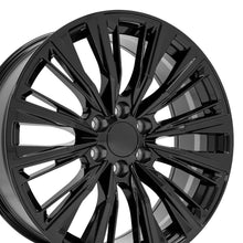 Load image into Gallery viewer, 22" Replica Wheel fits Cadillac Escalade - CA93 Black 22x9