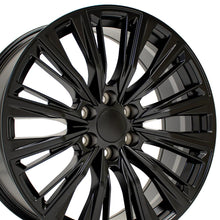 Cargar imagen en el visor de la galería, 22" Replica Wheel fits Cadillac Escalade - CA93 Satin Black 22x9