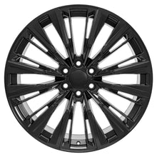 Load image into Gallery viewer, 24" Replica Wheel fits Cadillac Escalade - CA93 Satin Black 24x10