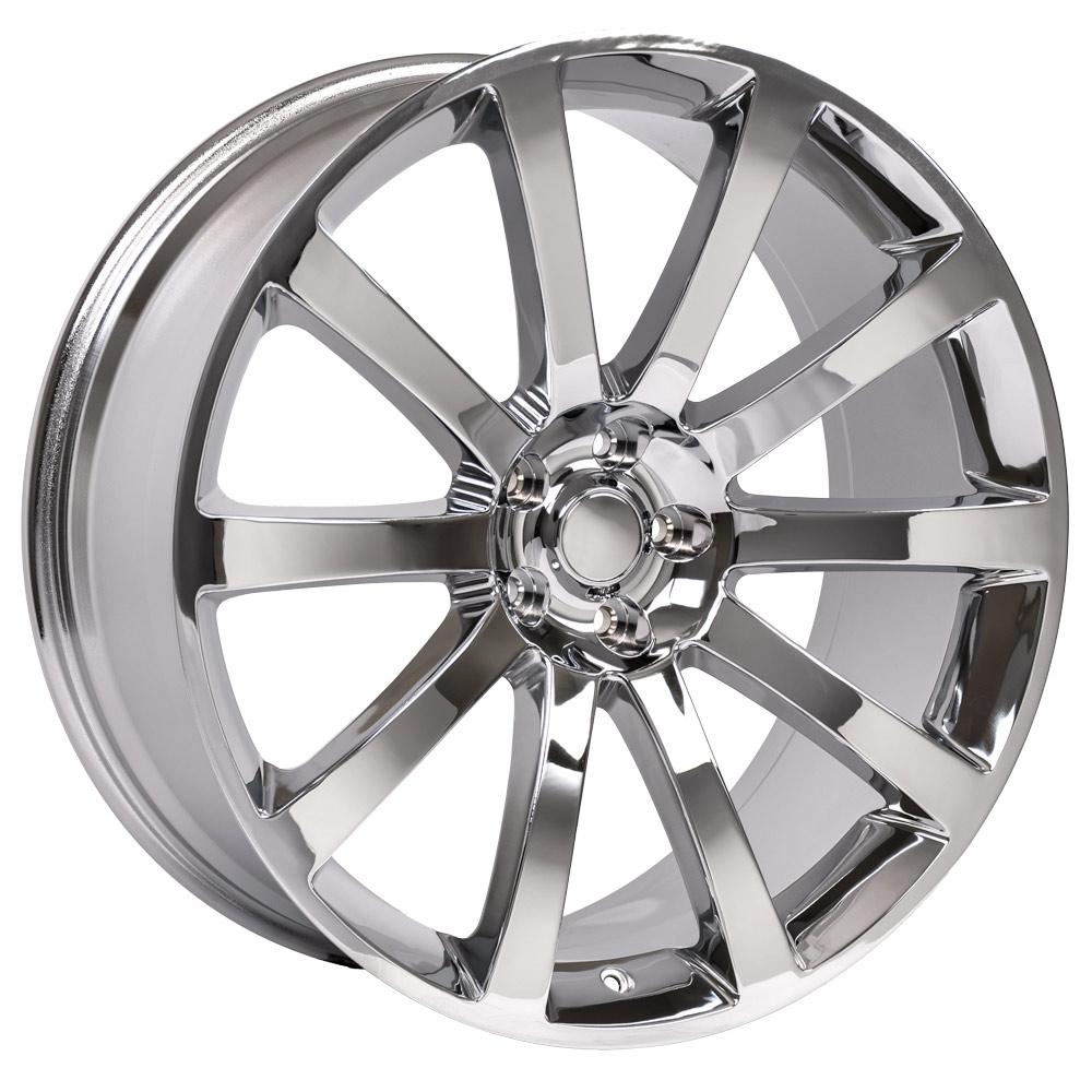 20" Replica Wheel CL02 Fits Chrysler 300 Rim 20x9 Chrome Wheel