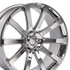 20" Replica Wheel CL02 Fits Chrysler 300 Rim 20x9 Chrome Wheel