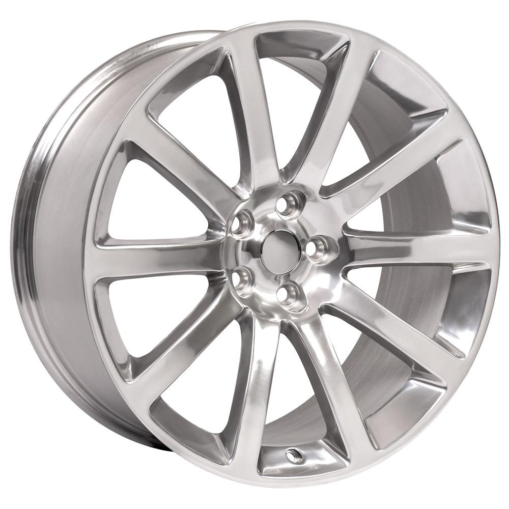 20" Replica Wheel CL02 Fits Chrysler 300 Rim 20x9 Silver Wheel