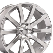 Cargar imagen en el visor de la galería, 20" Replica Wheel CL02 Fits Chrysler 300 Rim 20x9 Silver Wheel