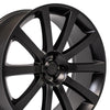 22" Replica Wheel CL02 Fits Chrysler 300 Rim 22x9 Black Wheel