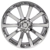 22" Replica Wheel CL02 Fits Chrysler 300 Rim 22x9 Chrome Wheel