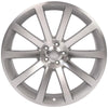 22" Replica Wheel CL02 Fits Chrysler 300 Rim 22x9 Silver Wheel