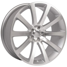 Load image into Gallery viewer, 22" Replica Wheel CL02 Fits Chrysler 300 Rim 22x9 Silver Wheel