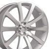 22" Replica Wheel CL02 Fits Chrysler 300 Rim 22x9 Silver Wheel