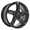18" Replica Wheel fits Chevrolet C7 Corvette - CV02C Satin Black 18x8.5