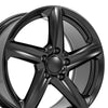 18" Replica Wheel fits Chevrolet C7 Corvette - CV02C Satin Black 18x8.5
