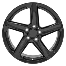 Cargar imagen en el visor de la galería, 19" Replica Wheel fits Chevrolet C7 Corvette - CV02C Black 19x10