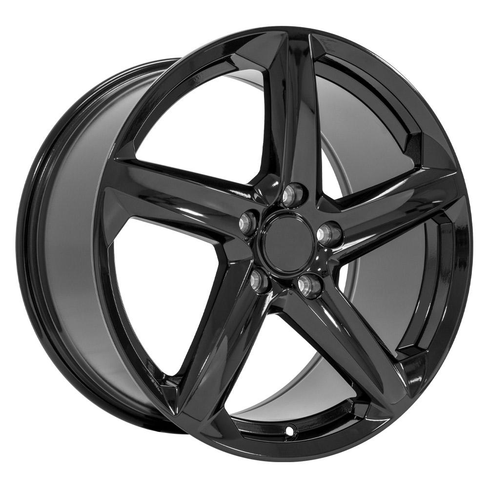 19" Replica Wheel fits Chevrolet C7 Corvette - CV02C Black 19x10