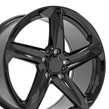 Cargar imagen en el visor de la galería, 19" Replica Wheel fits Chevrolet C7 Corvette - CV02C Black 19x10