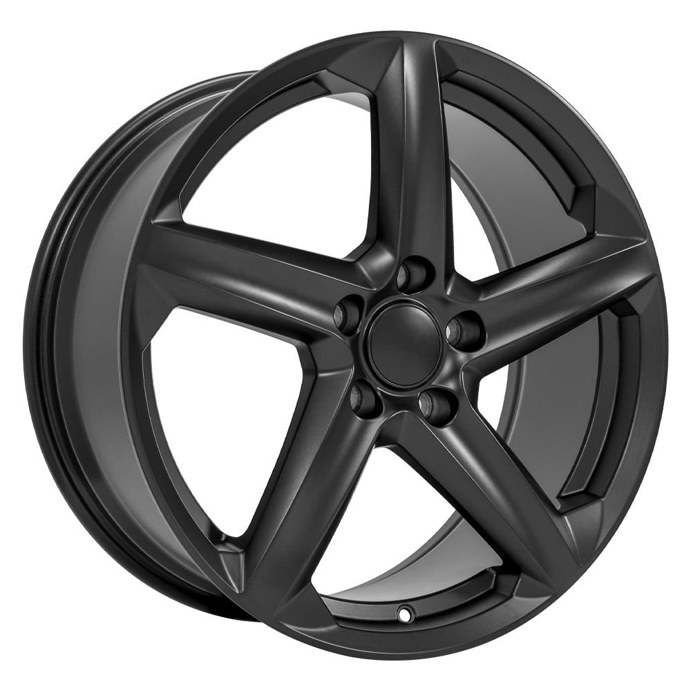 19" Replica Wheel fits Chevrolet C8 Corvette - CV02D Satin Black 19x8.5
