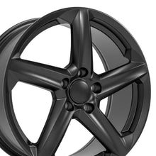 Cargar imagen en el visor de la galería, 19" Replica Wheel fits Chevrolet C8 Corvette - CV02D Satin Black 19x8.5