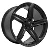 20" Replica Wheel fits Chevrolet C8 Corvette - CV02D Satin Black 20x11