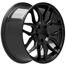 Cargar imagen en el visor de la galería, 18" Replica Wheel fits Chevrolet C7 Corvette - CV03C Black 18x8.5