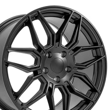 Cargar imagen en el visor de la galería, 19" Replica Wheel fits Chevrolet C7 Corvette - CV03C Satin Black 19x10
