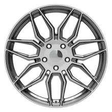 Cargar imagen en el visor de la galería, 19" Replica Wheel fits Chevrolet C7 Corvette - CV03C Gunmetal Machined 19x10