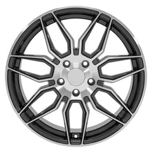 Cargar imagen en el visor de la galería, 19" Replica Wheel fits Chevrolet C8 Corvette - CV03D Gunmetal Machined 19x8.5