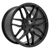 20" Replica Wheel fits Chevrolet C8 Corvette - CV03D Satin Black 20x11
