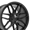 20" Replica Wheel fits Chevrolet C8 Corvette - CV03D Satin Black 20x11