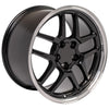18" Replica Wheel CV04 Fits Chevrolet Corvette - C5 Z06 Rim 18x10.5 Black Wheel