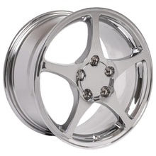 Load image into Gallery viewer, 17&quot; Replica Wheel CV05 Fits Chevrolet Corvette - C5 Rim 17x8.5 Chrome Wheel