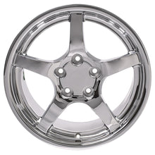 Cargar imagen en el visor de la galería, 17&quot; Replica Wheel CV05 Fits Chevrolet Corvette - C5 Rim 17x9.5 Chrome Wheel