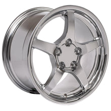 Cargar imagen en el visor de la galería, 17&quot; Replica Wheel CV05 Fits Chevrolet Corvette - C5 Rim 17x9.5 Chrome Wheel