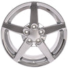 18" Replica Wheel CV06 Fits Chevrolet Corvette - C6 Rim 18x9.5 Chrome Wheel