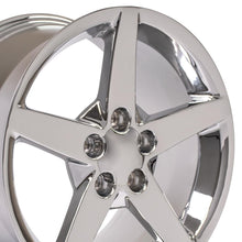 Cargar imagen en el visor de la galería, 19" Replica Wheel CV06 Fits Chevrolet Corvette - C6 Rim 19x10 Chrome Wheel