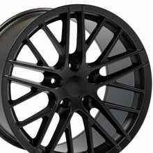 Cargar imagen en el visor de la galería, 18" Replica Wheel CV08A Fits Chevrolet Corvette - C6 ZR1 Rim 18x10.5 Satin Wheel