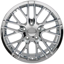 Load image into Gallery viewer, 17&quot; Replica Wheel CV08A Fits Chevrolet Corvette - C6 ZR1 Rim 17x9.5 Chrome Wheel