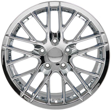 Cargar imagen en el visor de la galería, 18" Replica Wheel CV08B Fits Chevrolet Corvette - C6 ZR1 Rim 18x8.5 Chrome Wheel