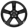 20" Replica Wheel CV11 Fits Chevrolet Camaro SS Rim 20x9 Black Wheel