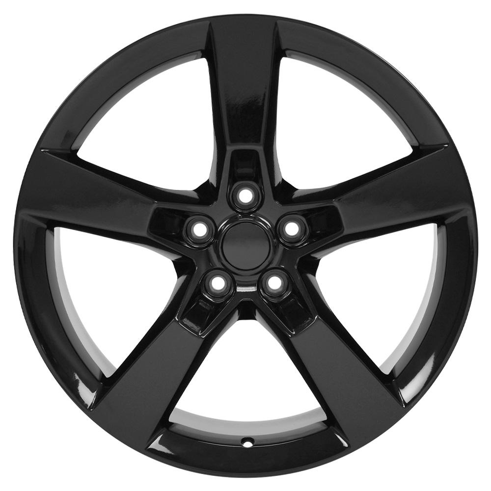 20" Replica Wheel CV11 Fits Chevrolet Camaro SS Rim 20x9 Black Wheel