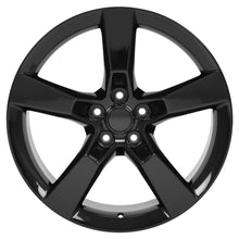 Cargar imagen en el visor de la galería, 20" Replica Wheel CV11 Fits Chevrolet Camaro SS Rim 20x9 Black Wheel